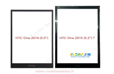 配5.2英寸屏 疑似HTC One M9前面板曝光